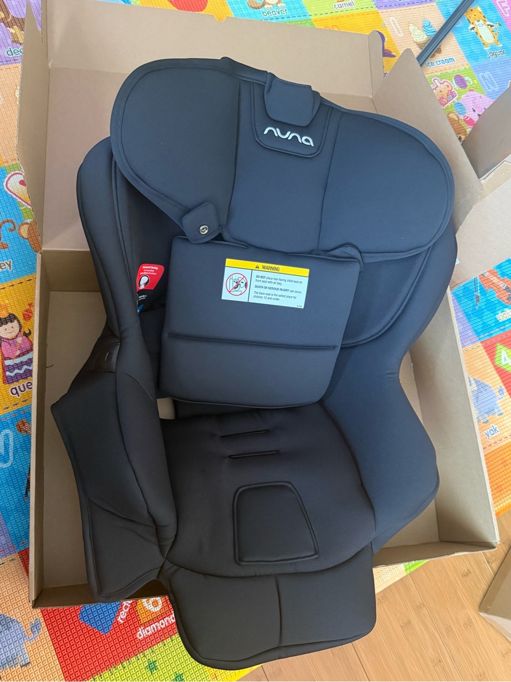 Nuna rava Black Kids Car Seat Liner - Padded Comfort Insert